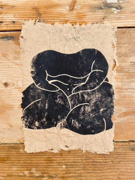 The Mother | A4 Lino Print