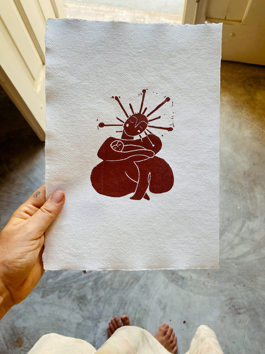Samsuna | A4 Lino Print