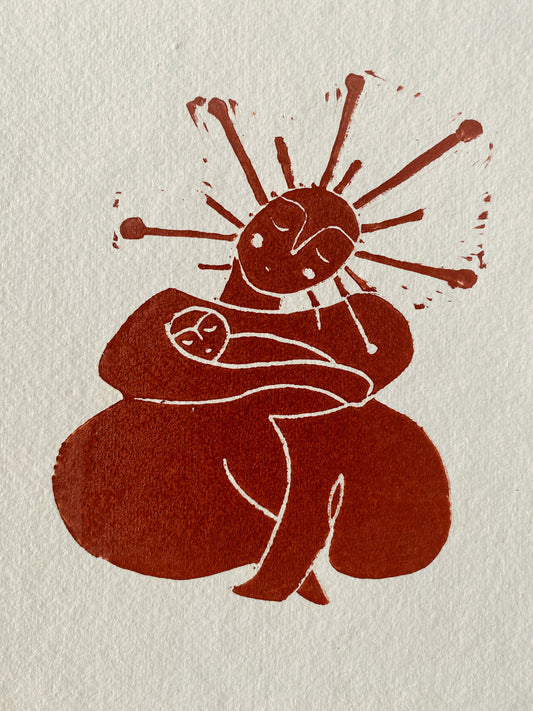 Samsuna | A4 Lino Print
