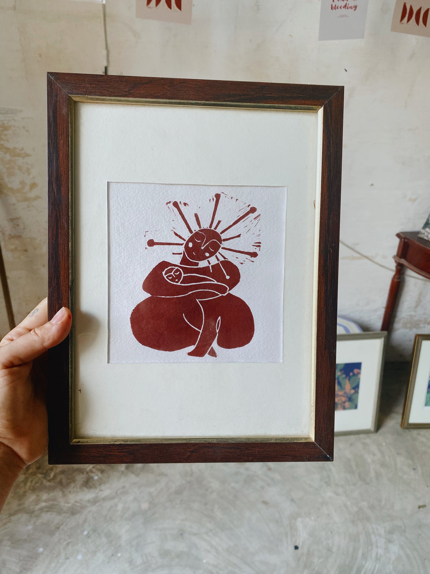 Samsuna | A4 Lino Print