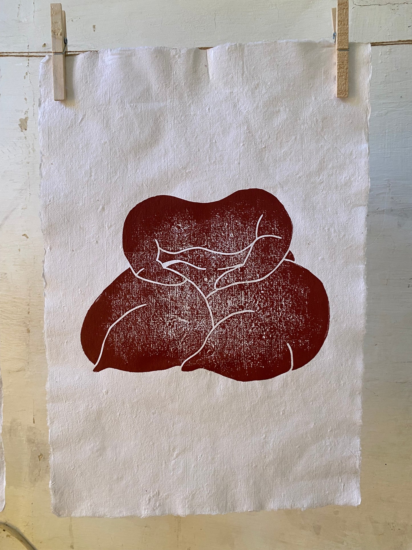 The Mother | A2 Lino Print