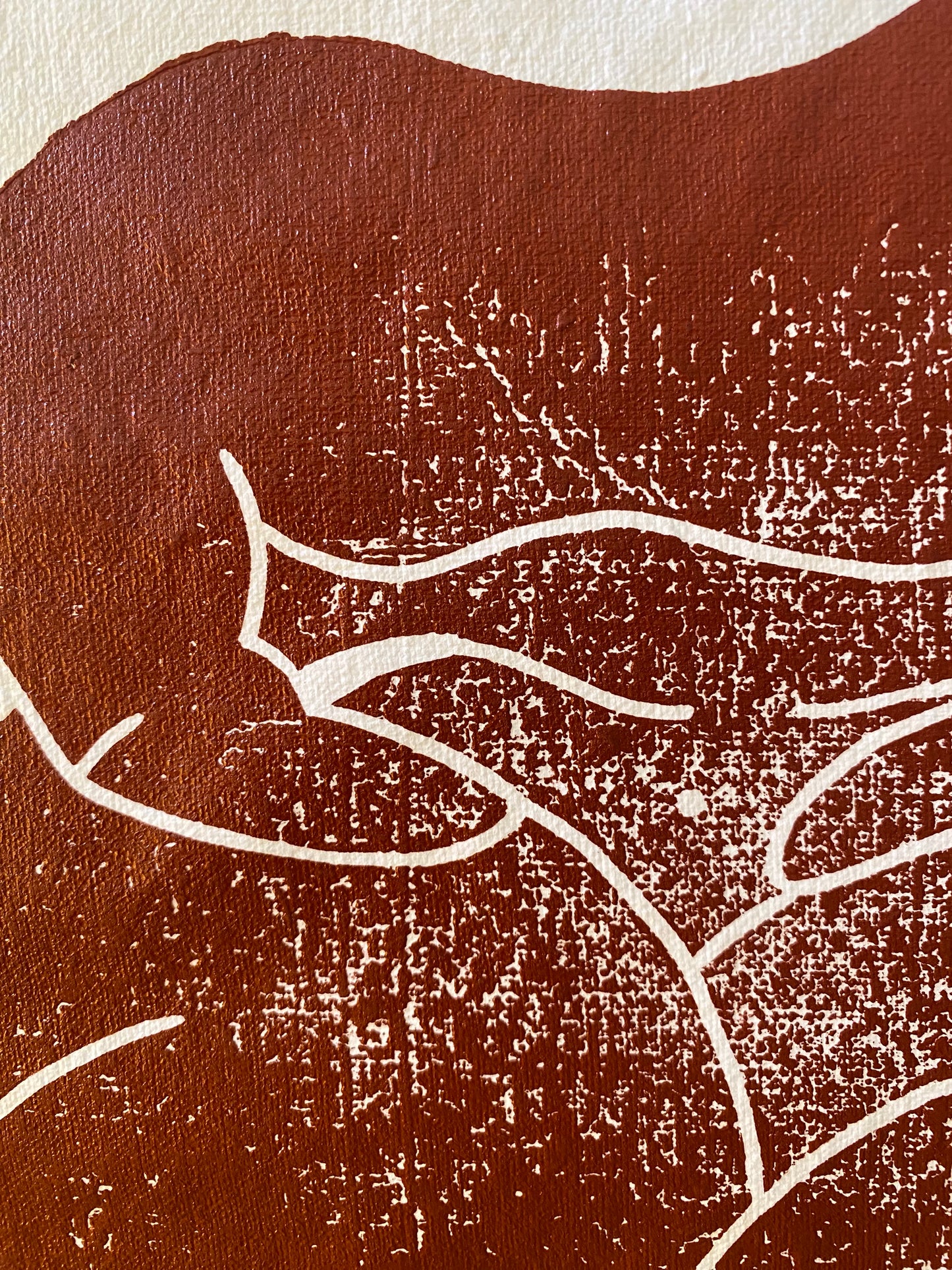 The Mother | A2 Lino Print